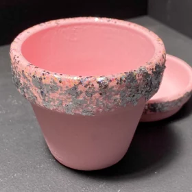 Pink Sparkle Pot