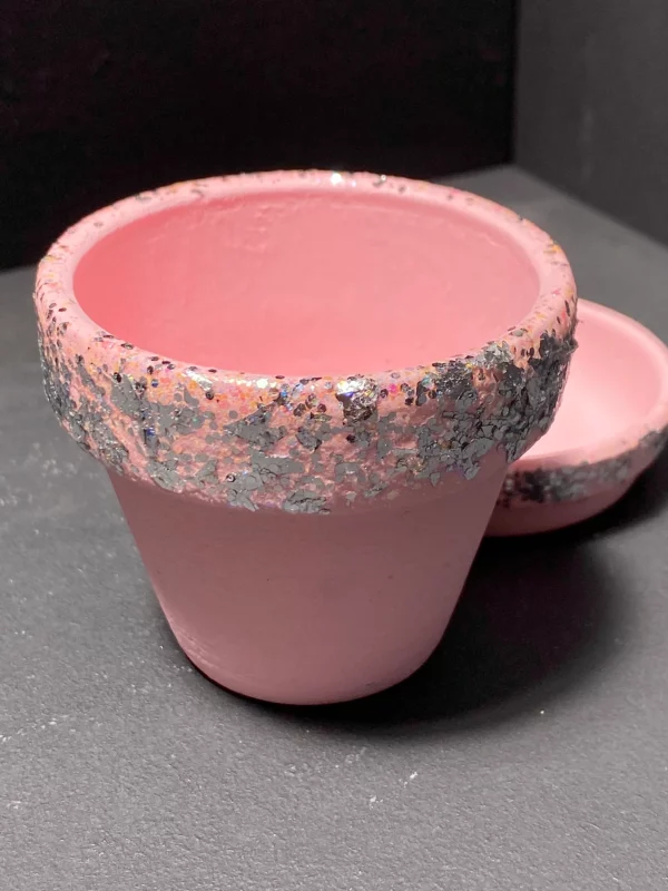 Pink Sparkle Pot
