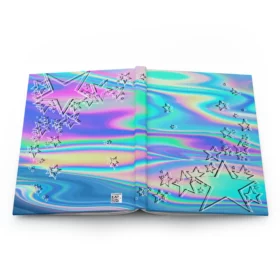 Psychedelic Spill Star Power Blank Journal