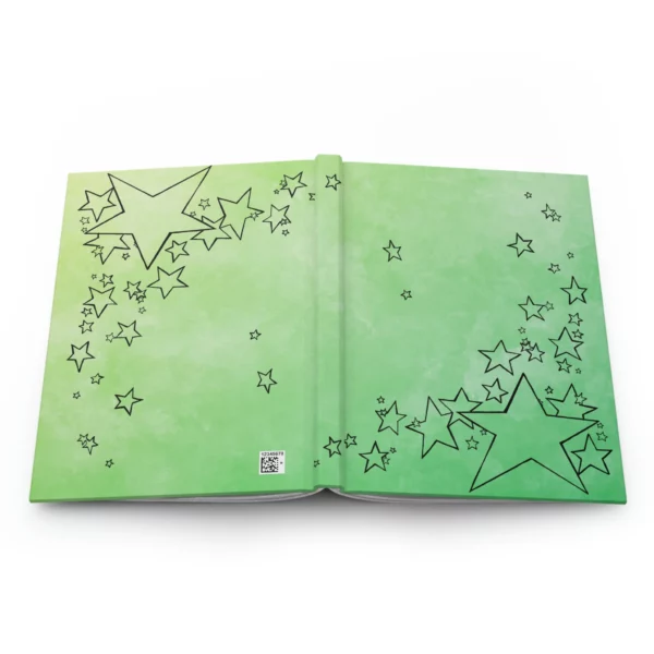 Star Notebook Green