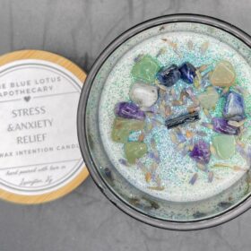 Stress and Anxiety Intention Candle