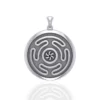 Hecate Wheel Sterling Silver Pendant