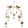 Birdhouse wind chimes