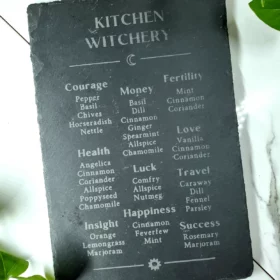 Kitchen Witchery Slate Trivet