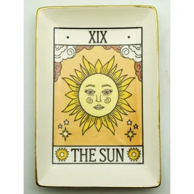 The Sun Tarot Card Tray